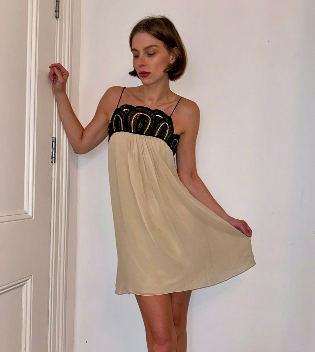 Temperley nude dress