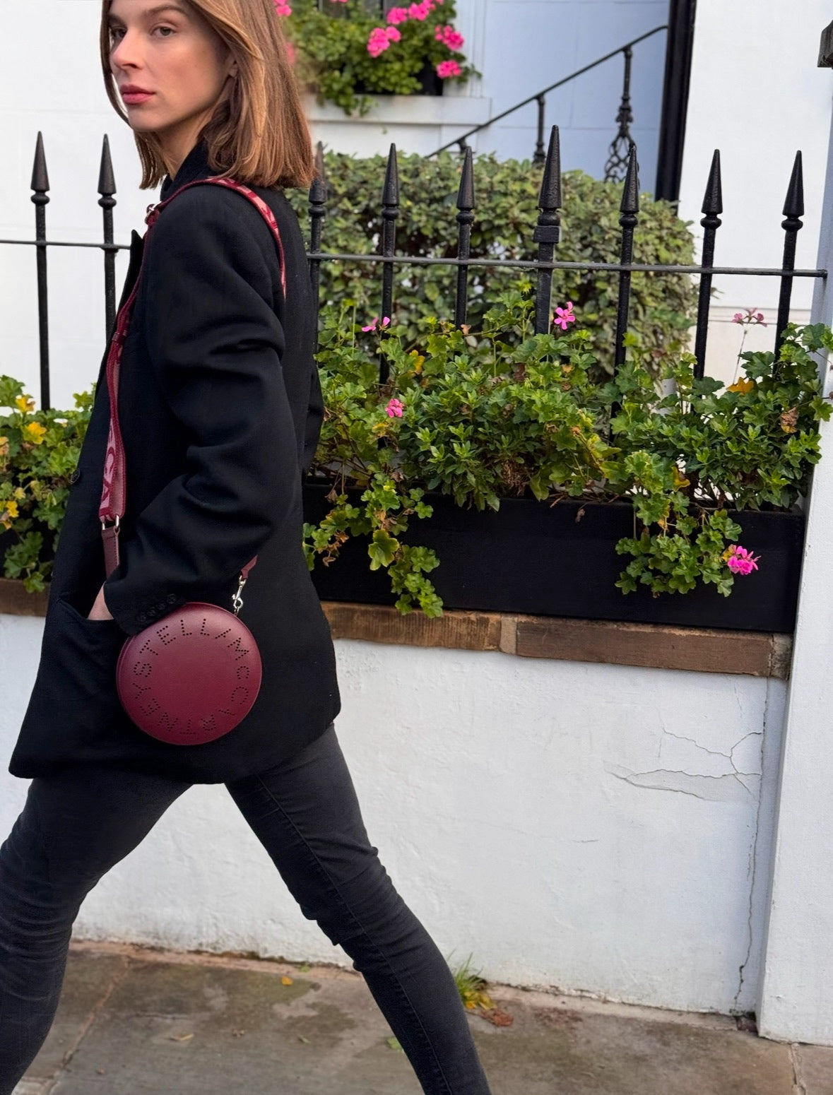 Stella Mccartney red travel bag